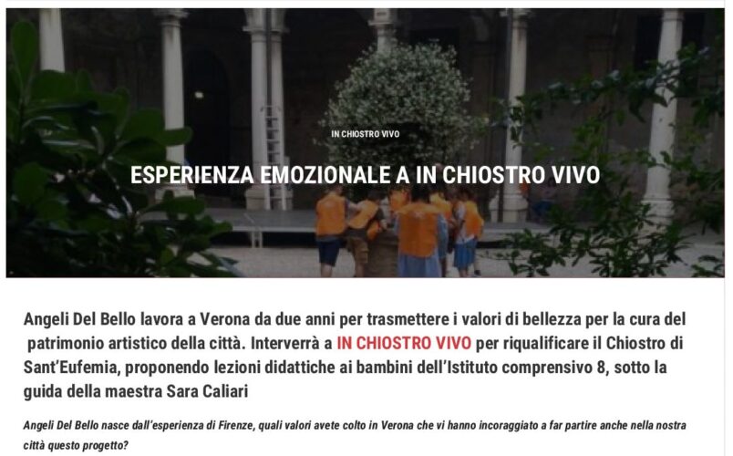 In Chiostro Vivo a Sant’Eufemia 31/05/2018