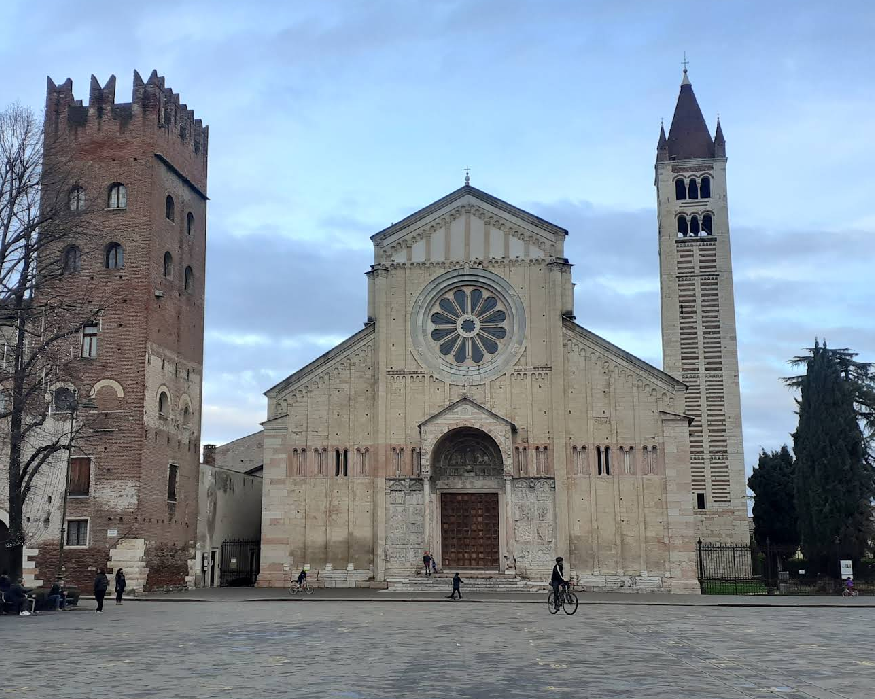 Intervento presso PIAZZA SAN ZENO