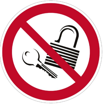 Rimozione lucchetti